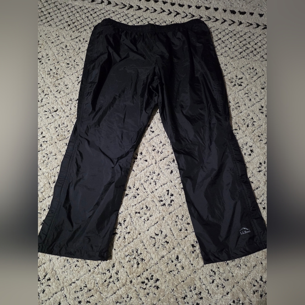 L.L. Bean 3xl black rain pants